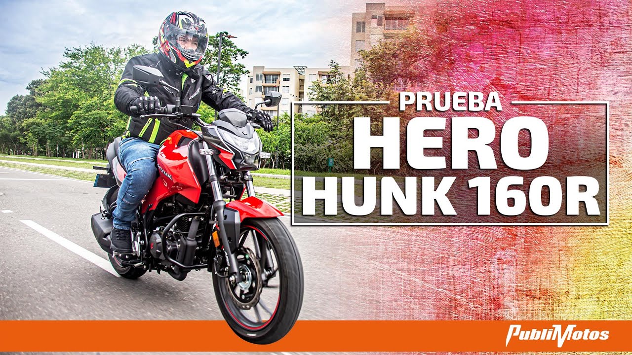 PRUEBA HERO HUNK 160R | ¿la más segura y con mayor tecnología de la gama?