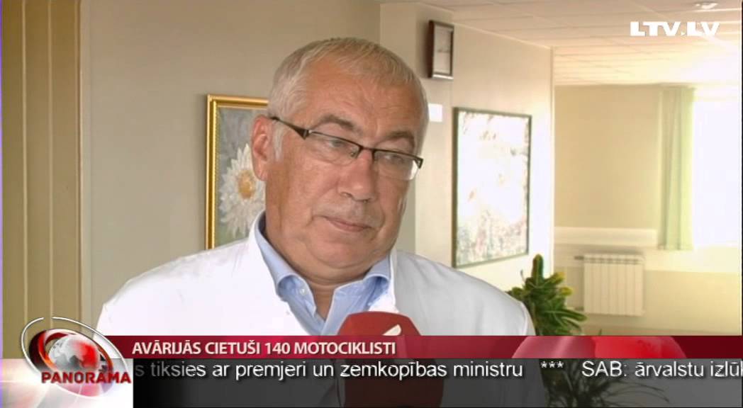 Avārijās cietuši 140 motociklisti