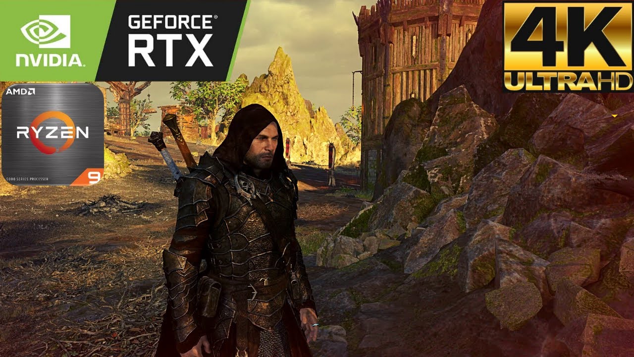 Middle Earth Shadow of War - RTX 4090 + Ryzen 5900X - Ultra Settings at 4K