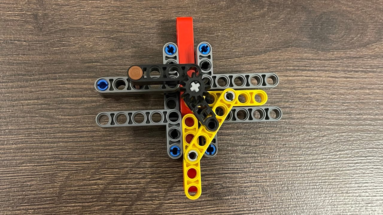 How to Build Trammel Spinner with LEGO Technic Parts