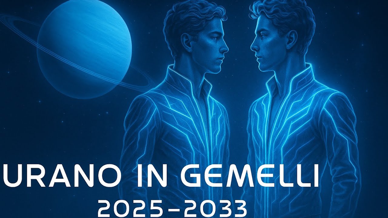 URANO IN GEMELLI ♊️ 2025-2033 per tutti i segni e case ! #astrologia #urano #gemelli