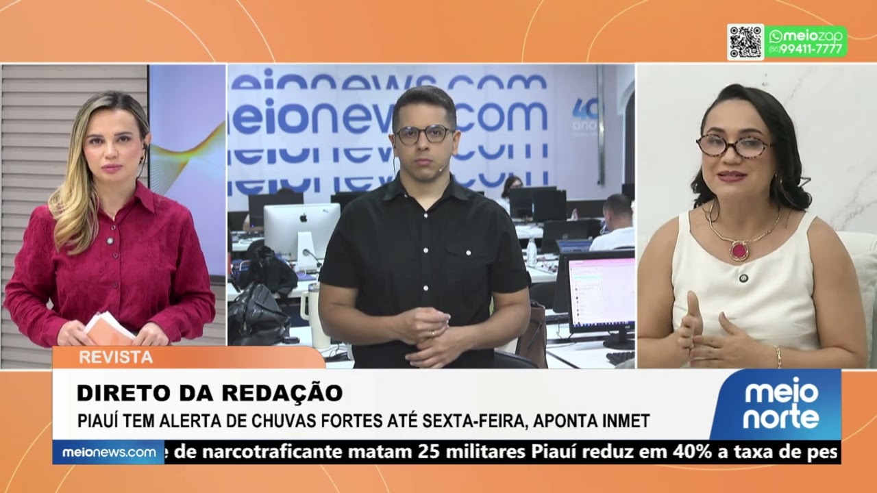 Alerta Vermelho! Chuvas fortes atingem o Piauí até sexta | Revista