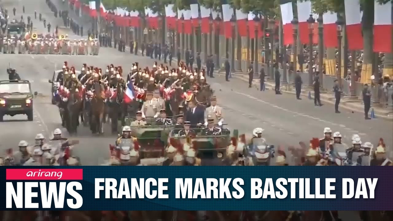 Bastille Day in France showcases European military cooperation