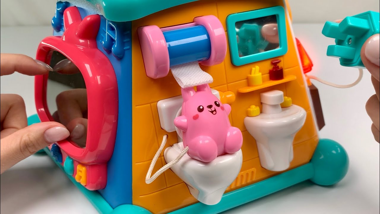 [🐰toy asmr🐰] Potty Training Fidget Toy & Big fidget board ASMR Satisfying with Unboxing 피젯토이 No talk