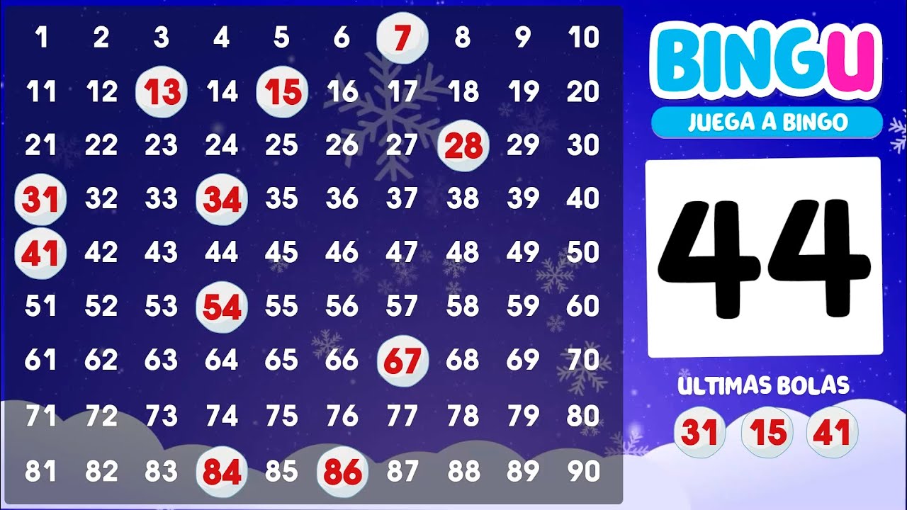 En el día de reyes, juega una partida de BINGO con tu familia | BINGU