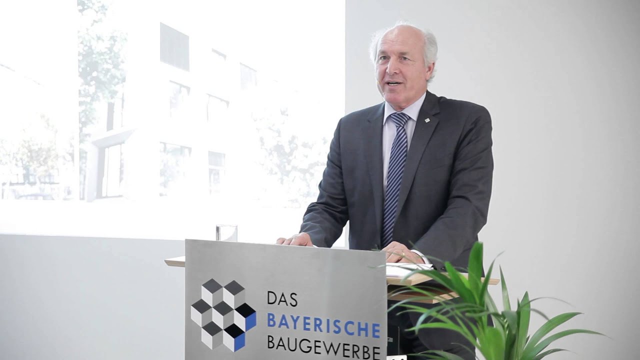 Einweihungsfeier des Hauptsitzes der Bayerischen Baugewerbeverb&auml;nde in M&uuml;nchen