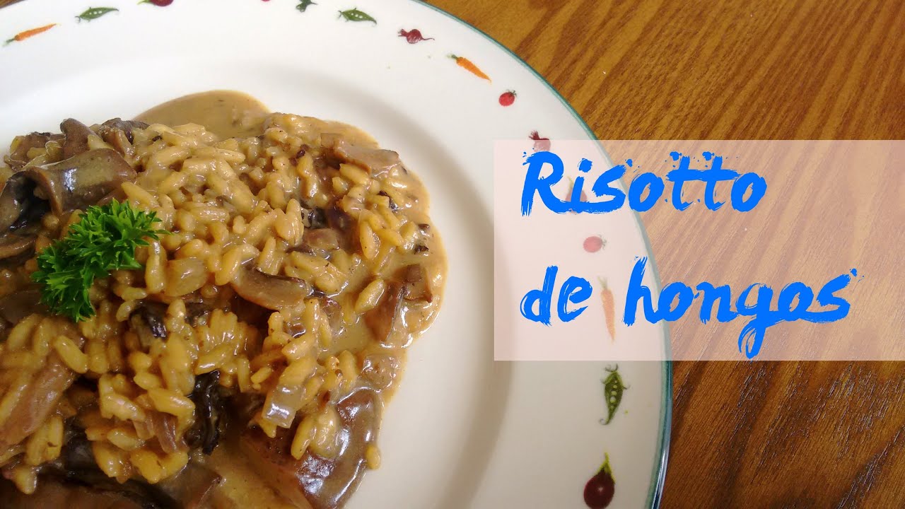 Risotto de hongos