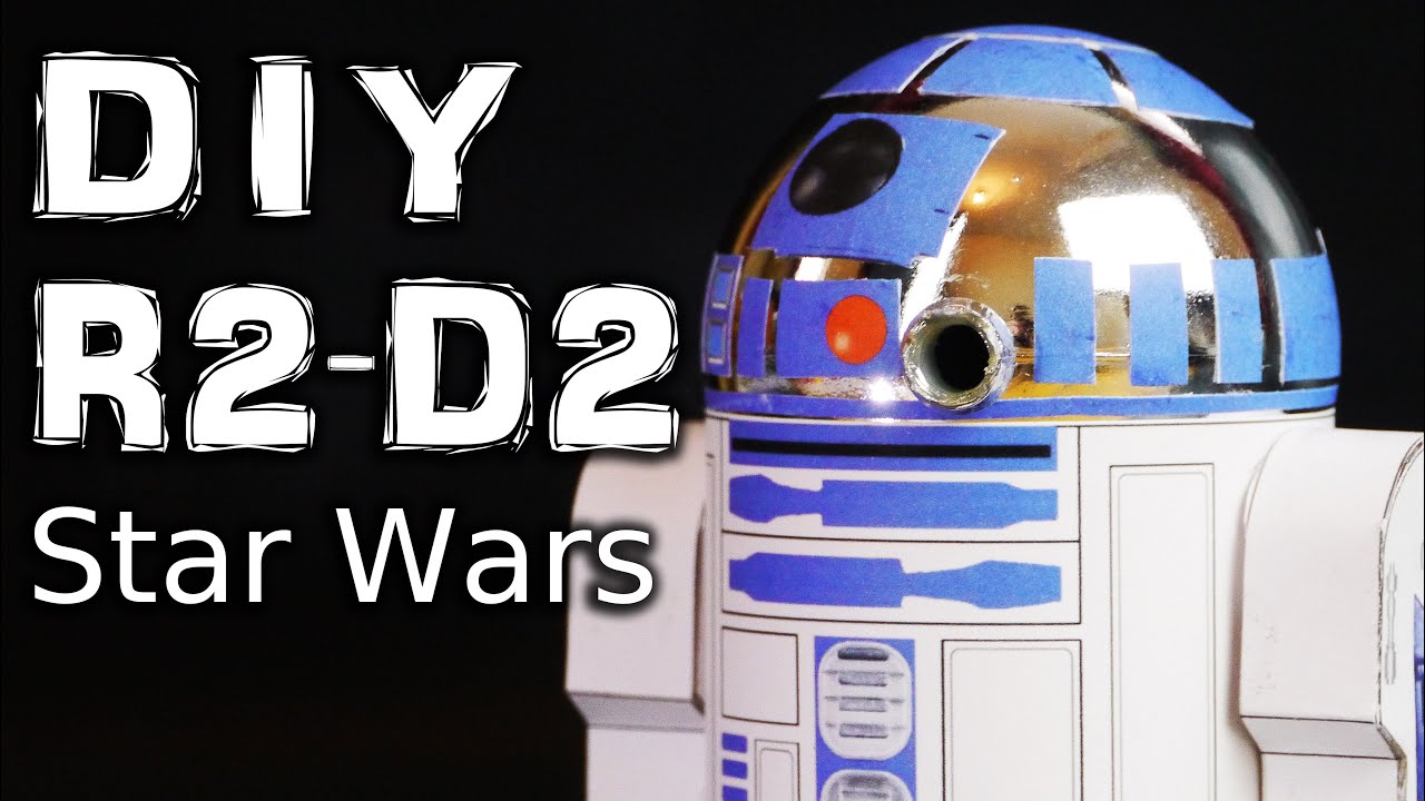 Make R2-D2 Star Wars Model form a Christmas Ornaments