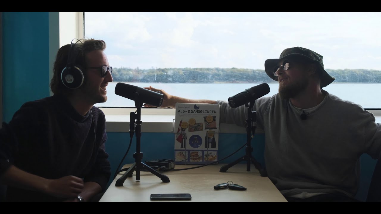 Er Kalundborg tæt på København? | HGDG Special | Esben Bjerre og Peter Falktoft på Samsø Færgen