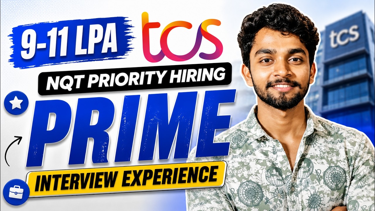 TCS NQT prime role interview experience