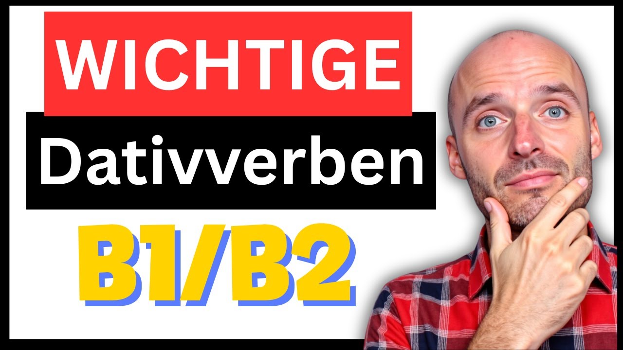 Die 20 wichtigsten Dativ-Verben + Artikel-Training 💪