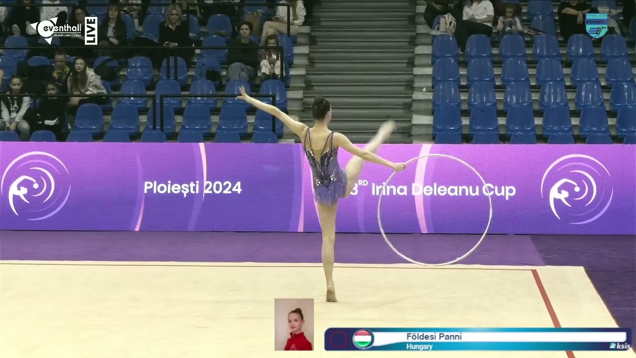 Földesi Panni Hungary #FIG 23rd Irina Deleanu R Gym Cup 24 feb 2024Juniors   RGI R2