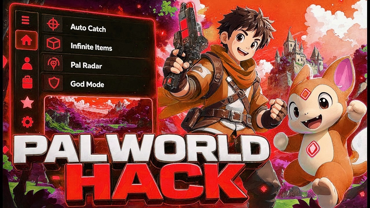 PALWORLD MOD MENU PC 2026 DOWNLOAD | Item Spawner, ESP, God Mode, Infinite Stamina Pal Editor & More
