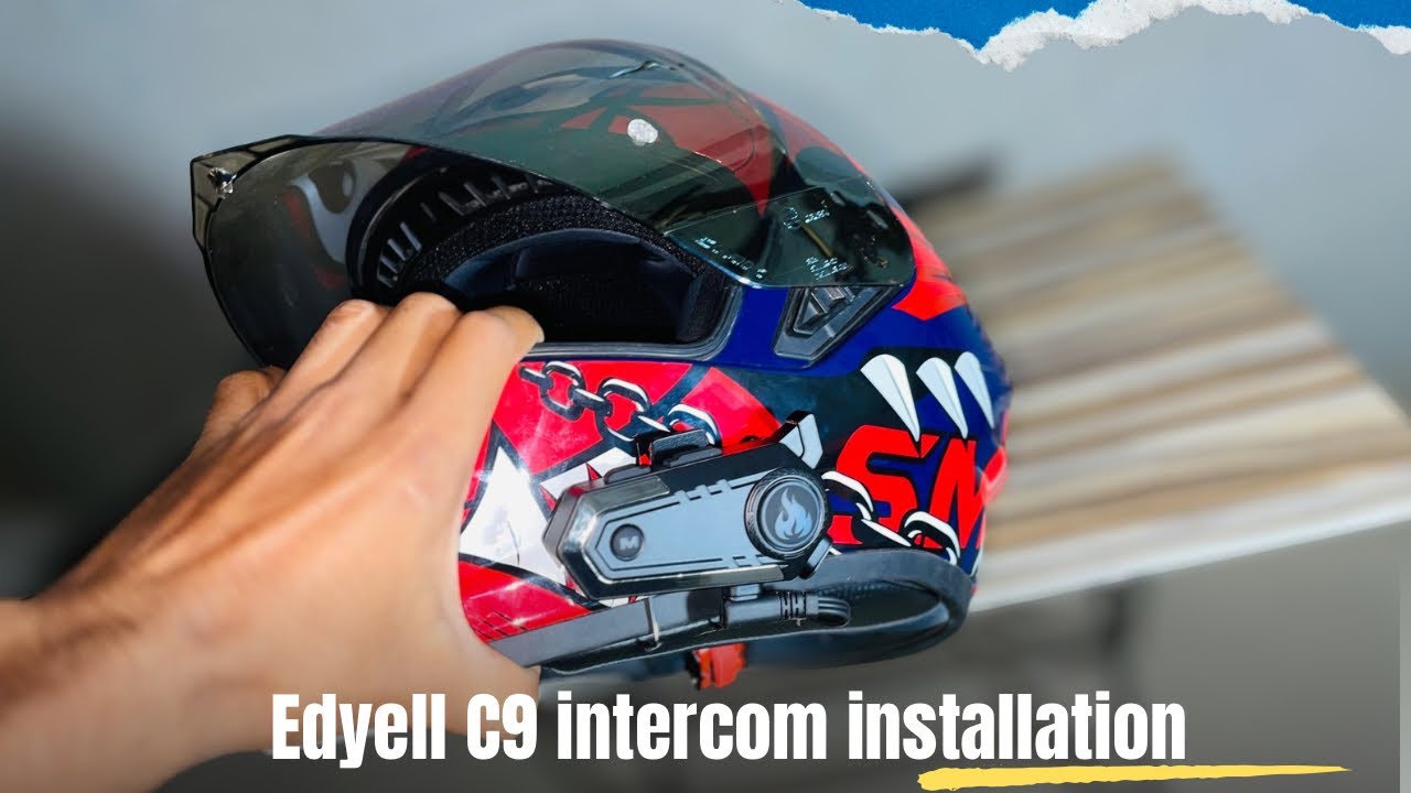 EDYELL C9 INTERCOM UNBOXING 😱 INSTALLATION 💥@Mohitshavlog24