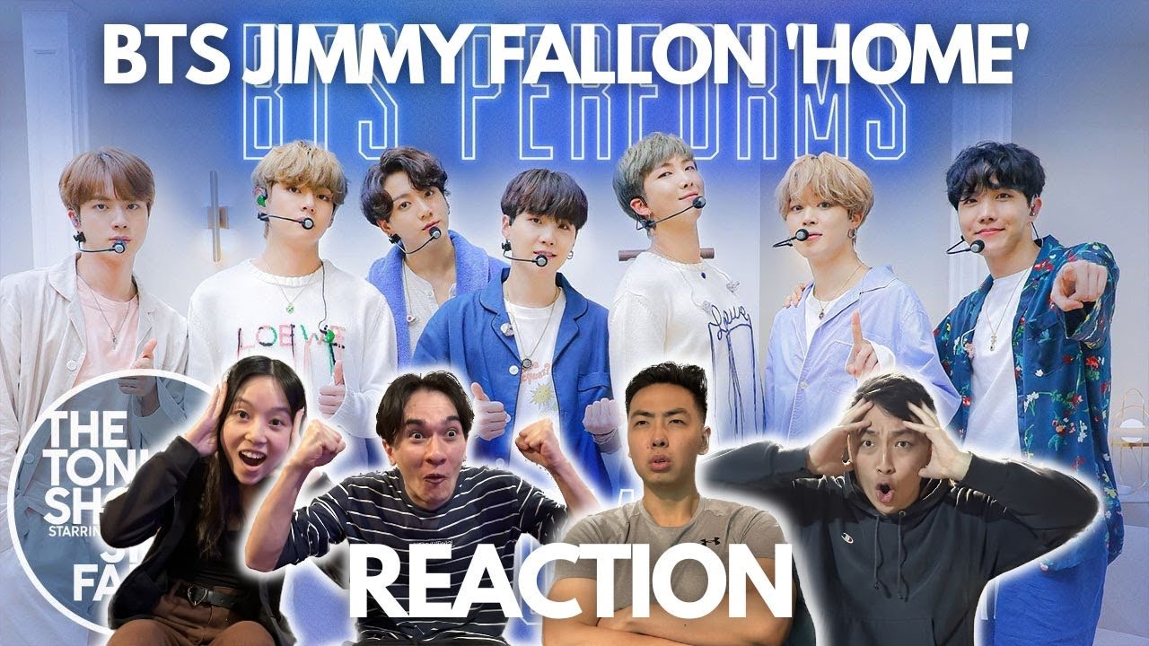 FIRST TIME EVER WATCHING BTS: HOME | The Tonight Show Starring Jimmy Fallon