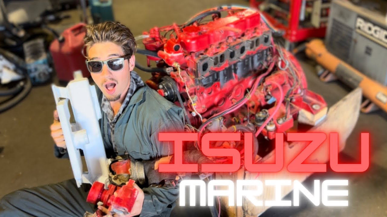 DIY Converting a Japanese diesel engine for￼ use in a Sailing vessel, Isuzu C240