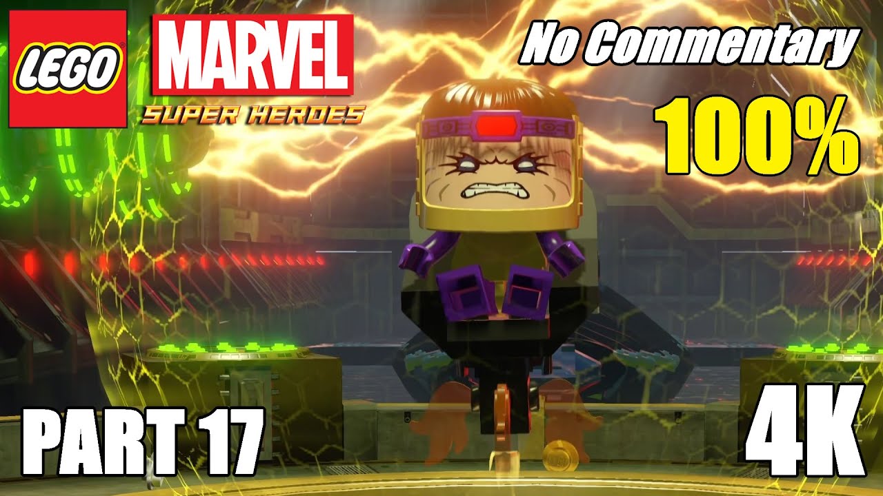 LEGO Marvel Super Heroes (PC) – Part 17 | 100% Full Playthrough [4K No Commentary]