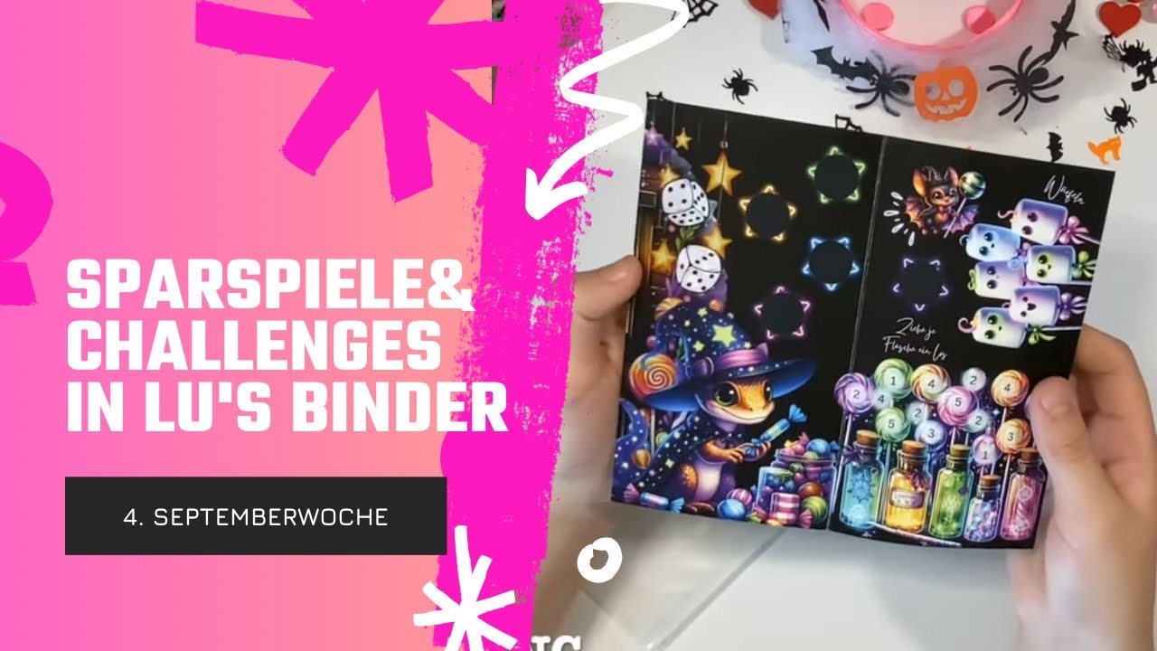 💜🐨💜Sparspiele & Challenges | 4. Septemberwoche | Lu schließt Challenges ab 💪| #umschlagmethode