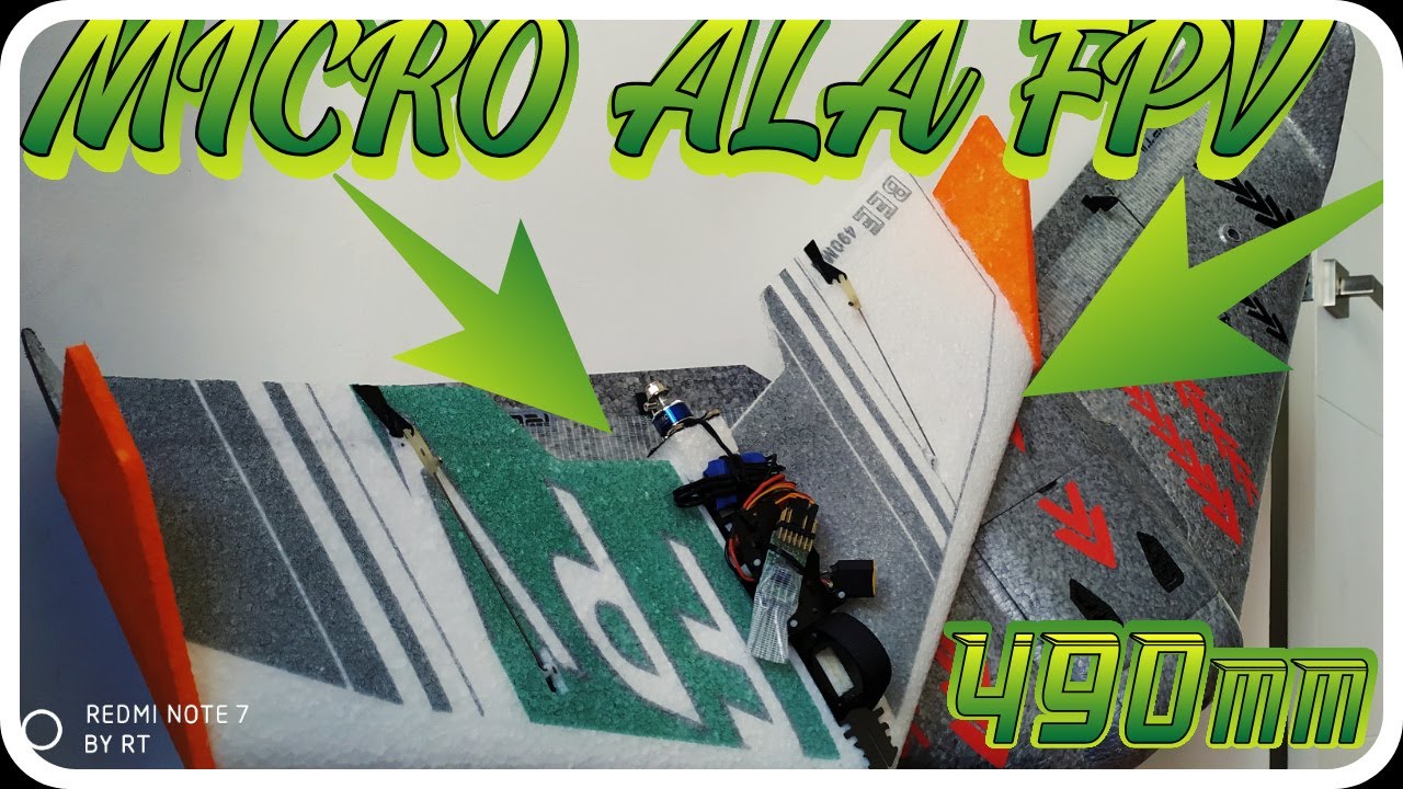 MICRO ALA FPV BEE 490mm REVIEW | rinconrc