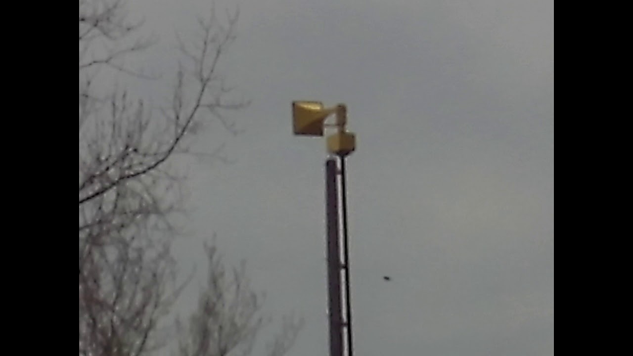 Lansing,MI - Thunderbolt 1000T Siren Test 5/4/19 - Alert w/ Ambiance