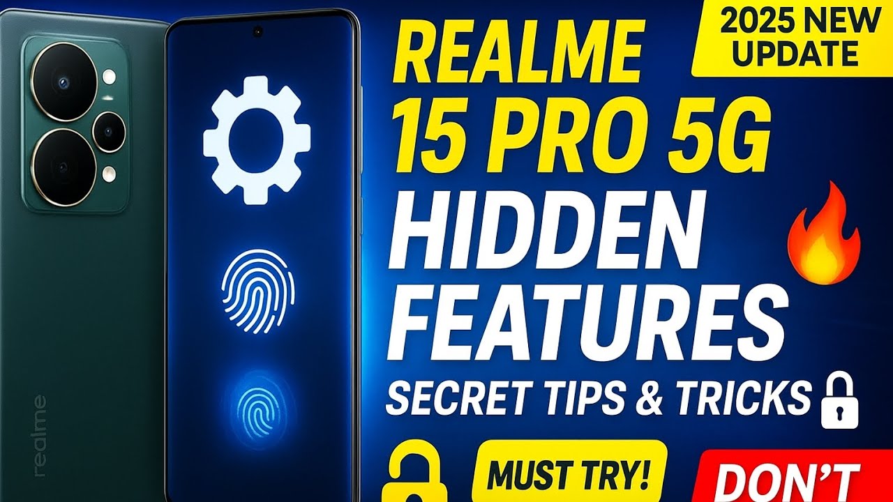 🤫 Realme 15 Pro Users Must Watch! 😱 Hidden Features & Secret Settings Revealed!