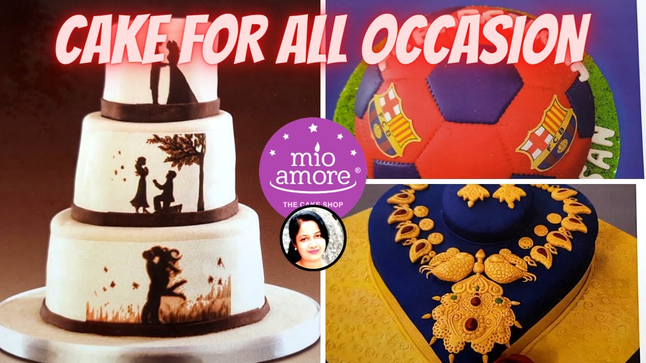 Mio Amore Birthday Cake Design with Photo and Name | Choose from huge collection of mio amore cake