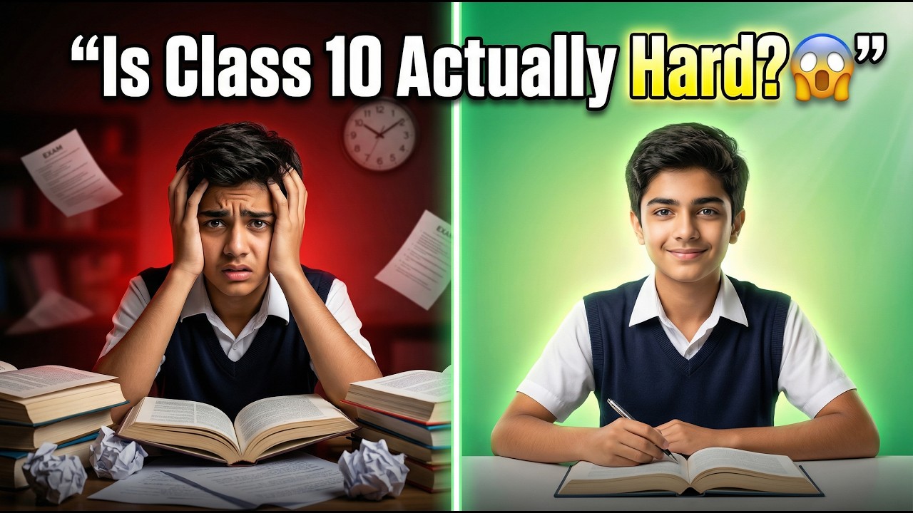 Is Class 10th Actually Hard?  Myths vs Reality for CBSE 2026-27 Batch!