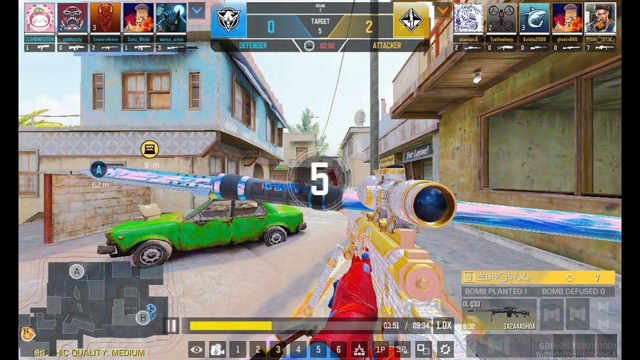 Call of duty crash map ace +ace with sniper and spear