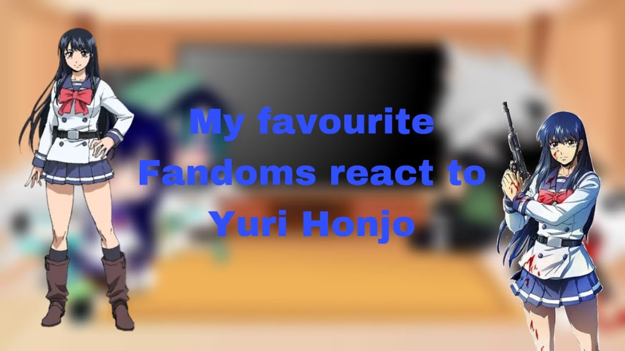 My favourite Fandoms react to Yuri Honjo! (Eng/Hun dub) Part 2