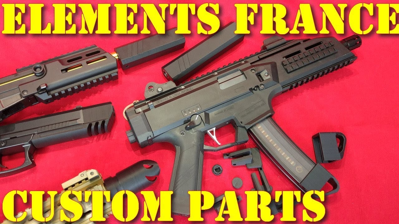 Airsoft - Elements France - Accessoires custom 3D [French]