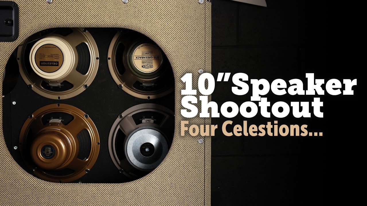 Обзор динамиков Celestion 10