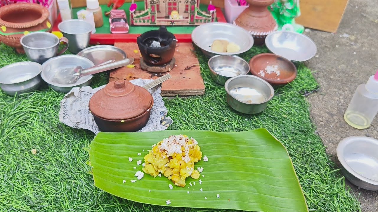 Miniature cooking #miniature #miniaturecooking #minikitchen #cooking #food 