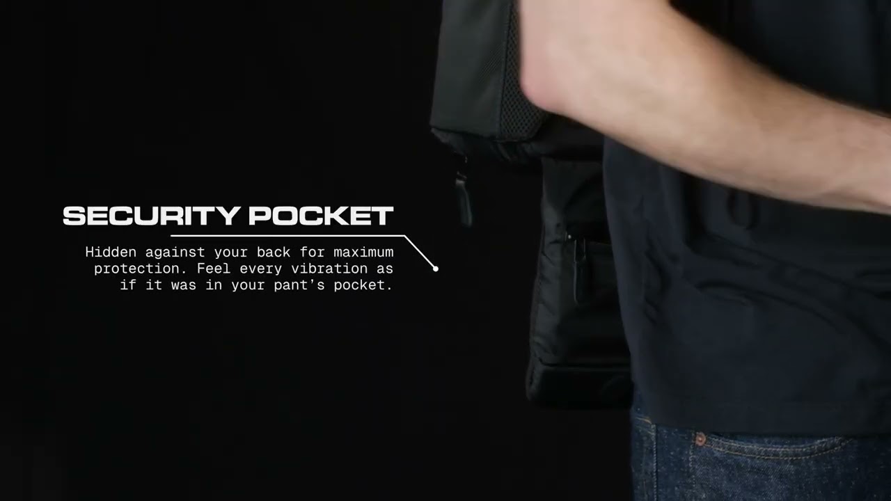 Security Pocket - Anti Theft Speed Backpack