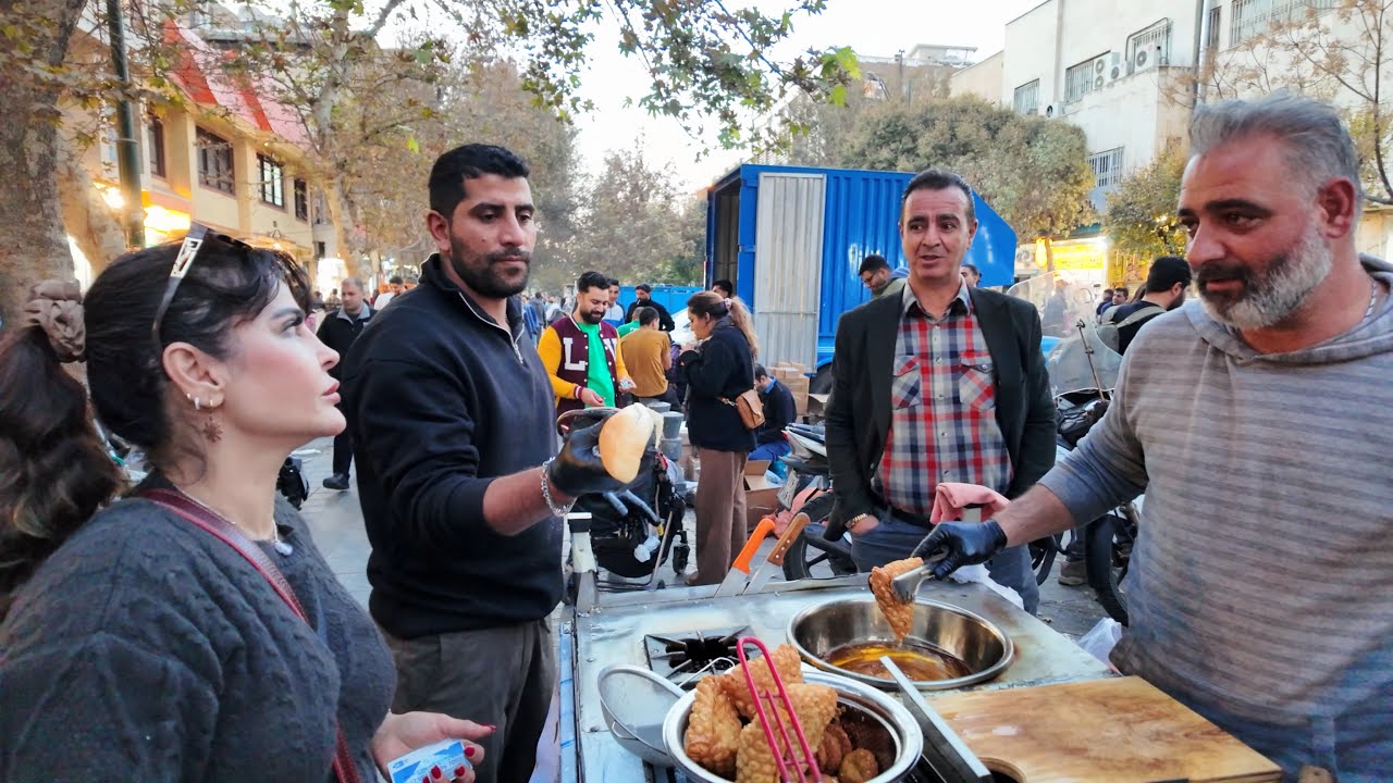 🇮🇷Иранская уличная еда😋: безумно дешевая уличная еда в Иране!