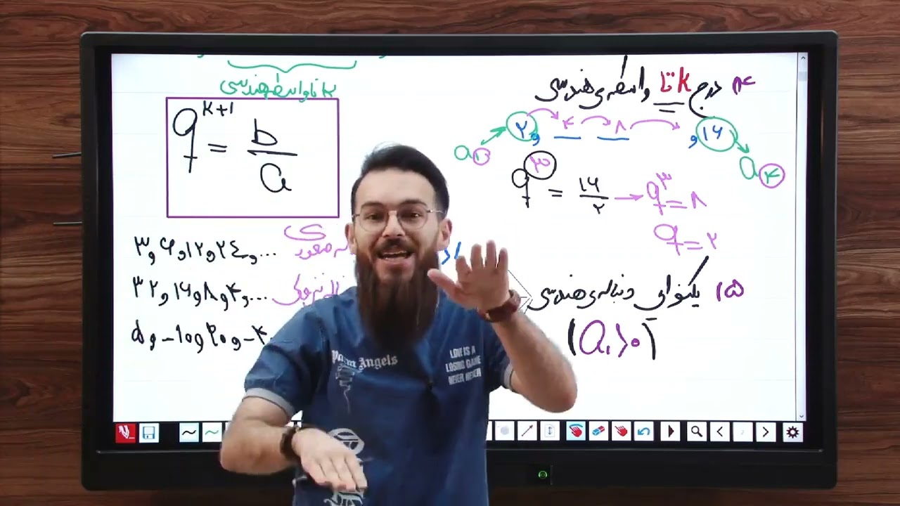 تدریس کامل دنباله هندسی؛ قسمت اول