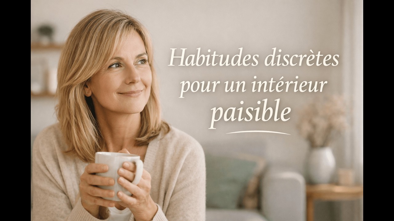 Après 45 ans : créer un intérieur paisible sans effort