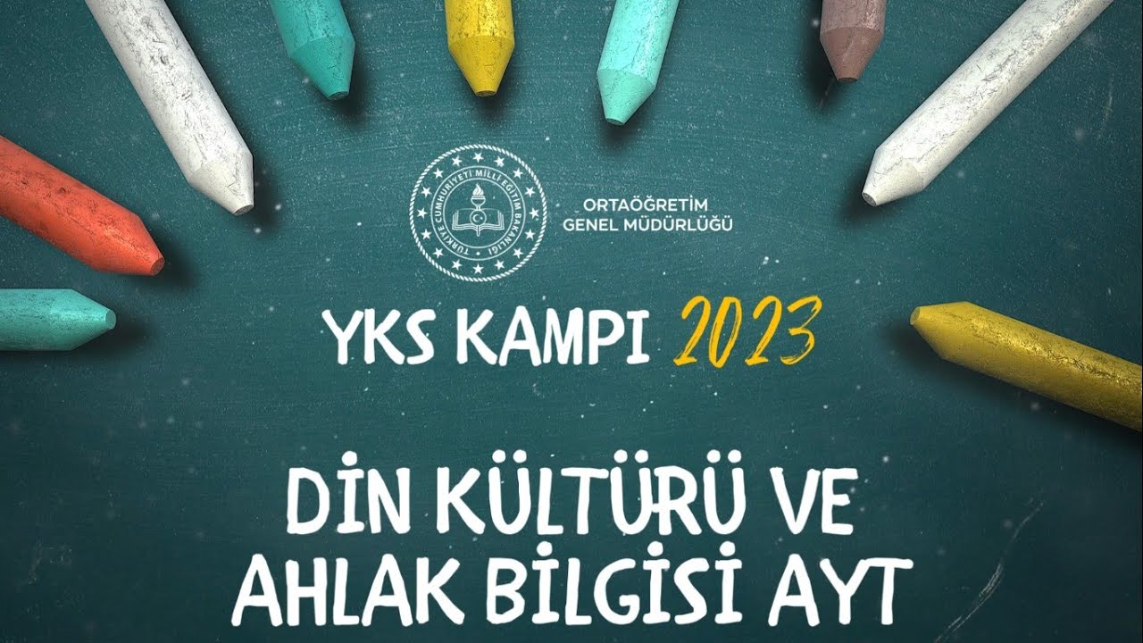 2023 YKS Kampı Din Kültürü ve Ahlak Bilgisi-12 (AYT) (İslam ve Bilim - Anadolu'da İslam)