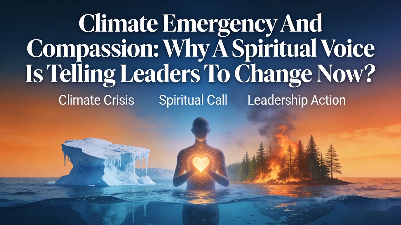 Climate Emergency And Compassion：Why A Spiritual Voice Is Telling Leaders To Change Now？