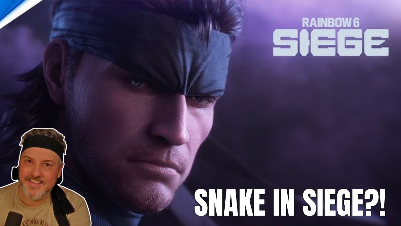 Solid Snake In Siege Is Actually Insane (First Impressions)
