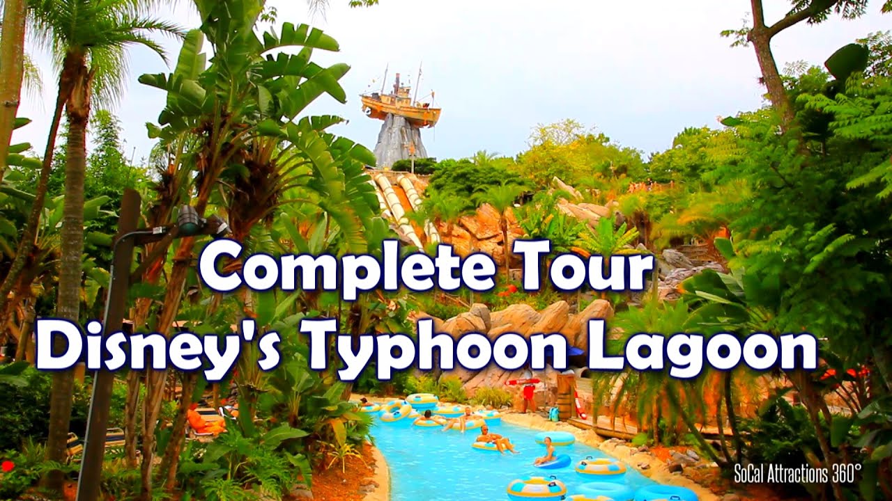 [HD] Full Tour of Disney's Typhoon Lagoon Water Park - Walt Disney World