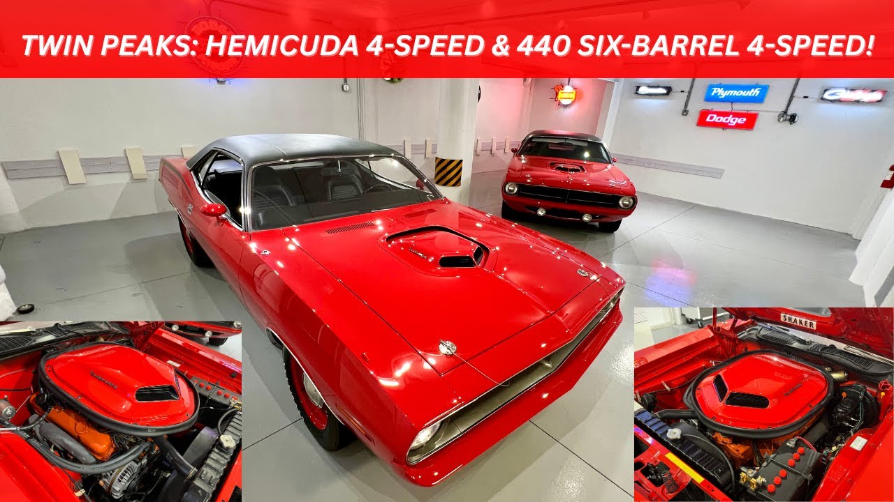 FIGHTING FISH: 1970 HEMICUDA & 440 SIX-BARREL ’CUDA