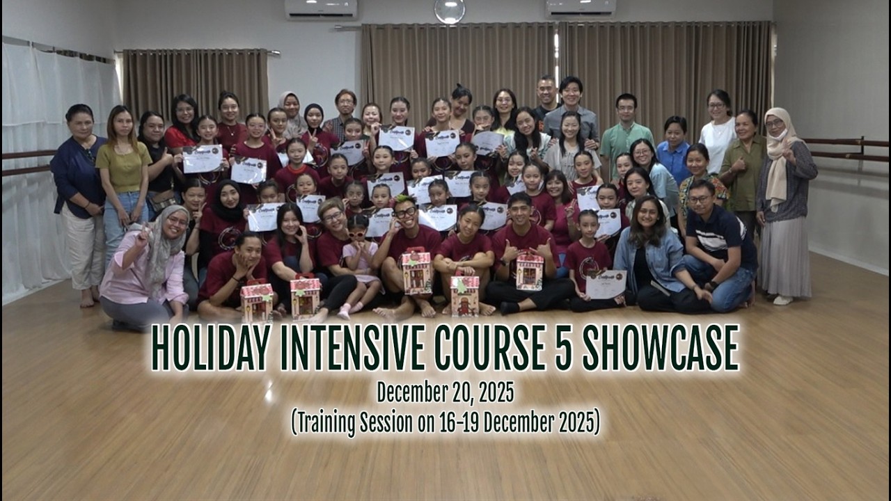 HOLIDAY INTENSIVE COURSE 5 SHOWCASE December 20, 2025