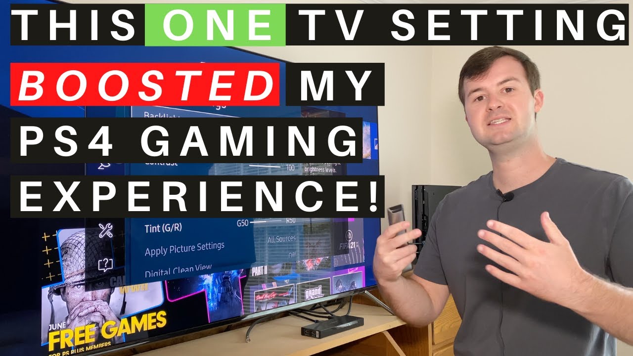 The Best PS4 TV Picture Setting - This INSTANTLY Improved My Gaming and Wins!