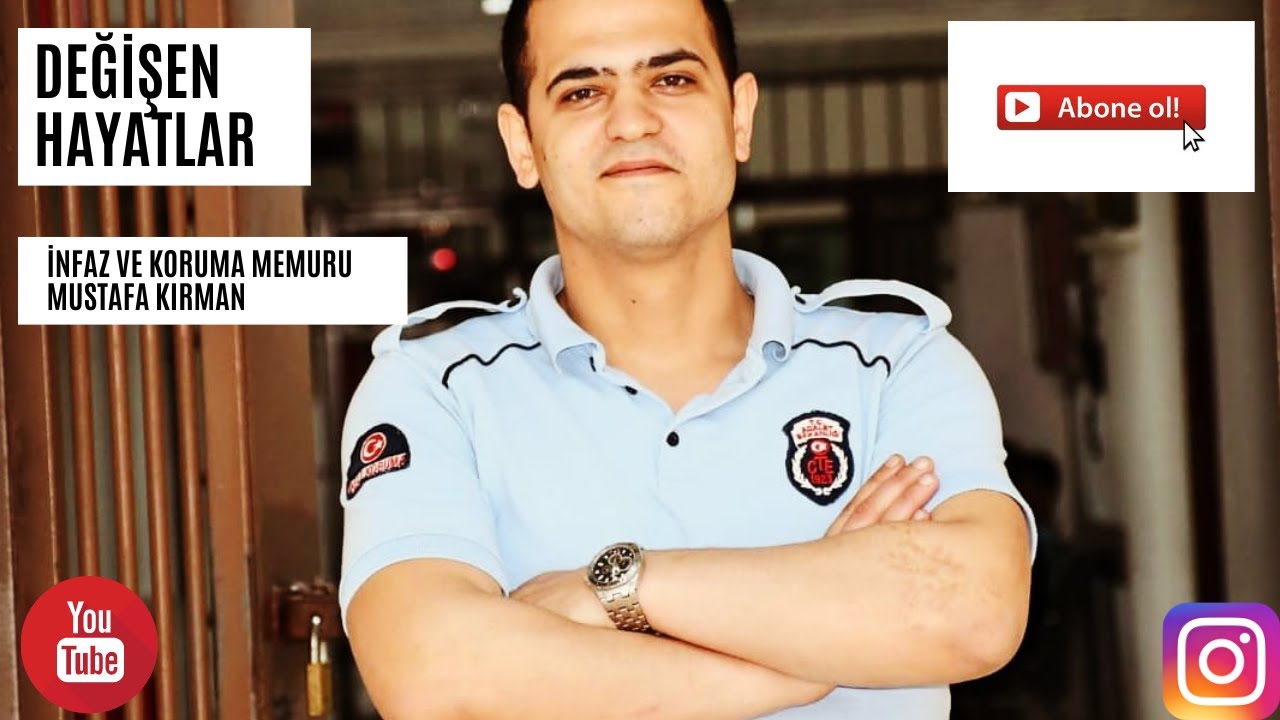 Bu Haftaki Konuğumuz İnfaz Koruma Memuru Mustafa Kırman