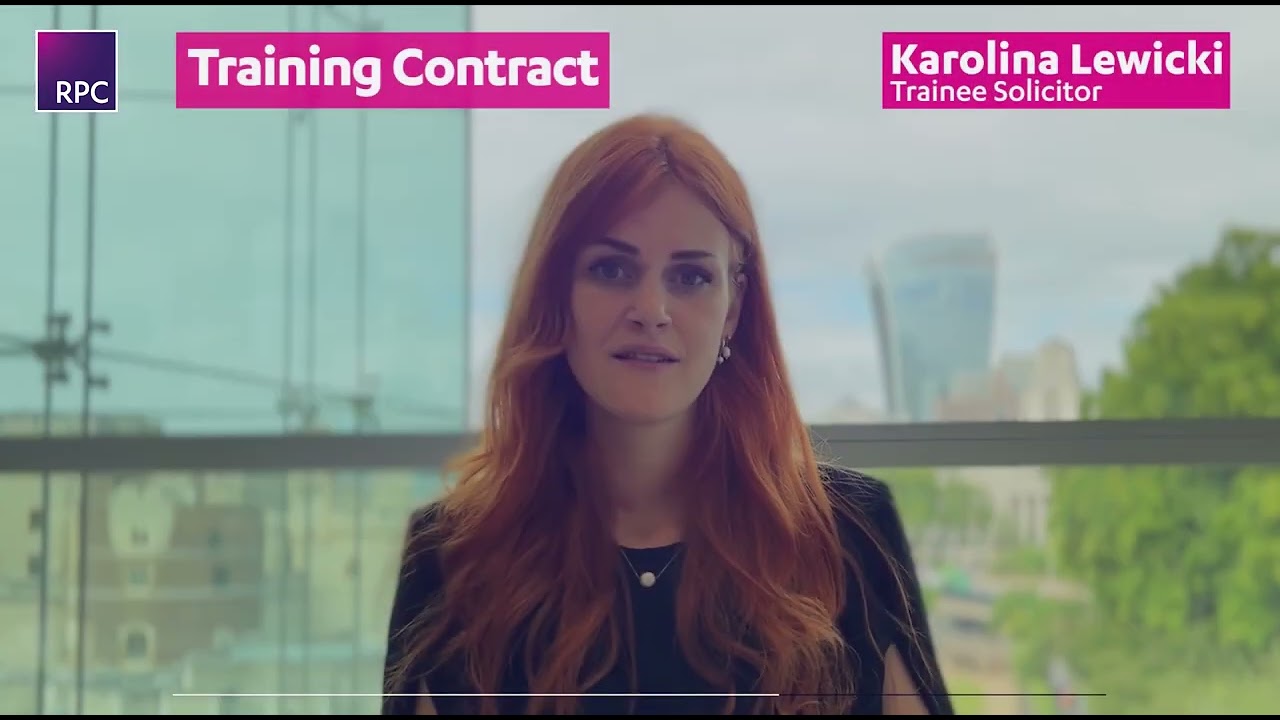 RPC Early Careers: Training Contract - Karolina Lewicki