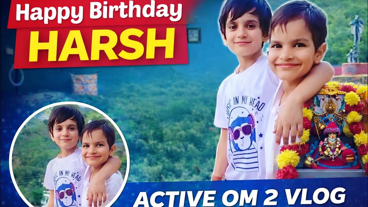 Aj Harsh Ko Kara Surprise|| Birthday #activeom2.0 #trendingvlog #surprise #birthday #birthdayvlog ||