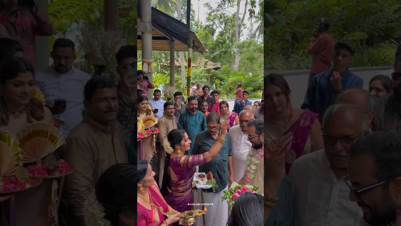 Rajisha Vijayan leads her sister's wedding ceremony 🔥 Rajisha vijayan sister wedding