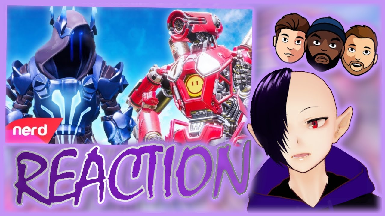 NerdOut! REACTION - Apex Legends vs Fortnite Rap Battle w/ FabvL