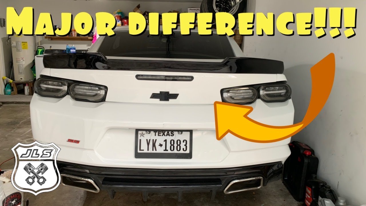 6th Gen Camaro Anvil Notch Spoiler Install w/ Black out Badges! | Vlog #315