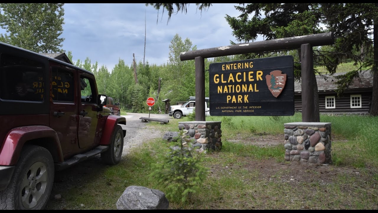 Glacier National Park-Inside North Fork Road